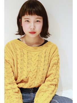 アンティガ(ANTIGA) 切りっぱなしボブ