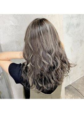 アポロ 横浜駅店(apollo) ハイライト×グレージュ