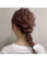 ロチカバイドールヘアー 心斎橋(Rotika by Doll hair) シアカラーベージュカーキブリーチオンカラー髪質改善大阪心斎橋