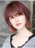 柔らかな外ハネボブ3