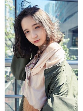 ネウィベルシア 名駅(newi belsia) ひし形で大人かわいいラベンダーアッシュ