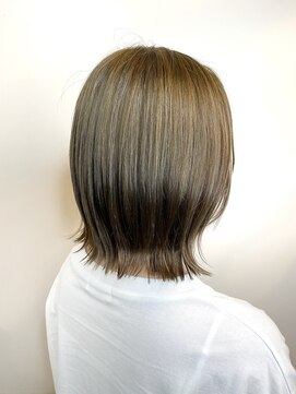 リプク(Rip-Ku18) 【四ツ橋】オリーブ×ベージュ酸熱トリートメント