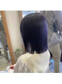 色落ち可愛いブルーラベンダー