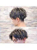 お客様スタイル《センターパート×ツイストスパイラル》