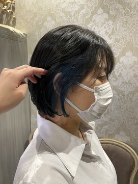 ガレリアエレガンテ 西尾店(GALLARIAElegante) イヤリングカラー＊ブルー