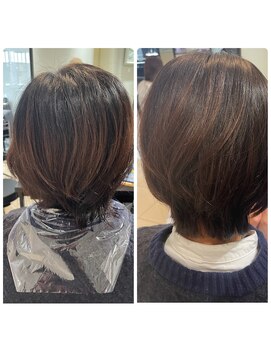 ラブクロムトーキョー オモテサンドウ(LOVECHROME OMOTESANDO) 美髪ストレート ツヤ髪 髪質改善