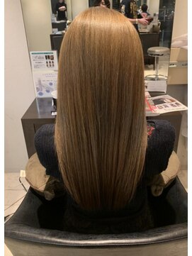 ラルジュ(large) 【large】イノセントカラー/ハイトーン/うる艶髪/グレーベージュ