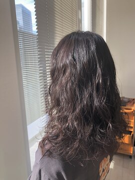 ネオリーブギンザ 銀座店(Neolive GINZA) 低温デジパで作るくるくるウェーブヘア