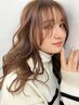 【憧れウェーブ】  デザインカット + ナチュラルパーマ
