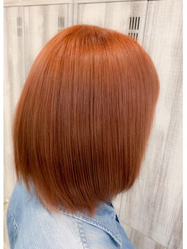 フィゼル 南堀江店(fizelle) オレンジカラー