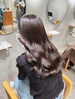 チェレ ロッソ 金剛店(Chere rosso)&nbsp;感動/ブリーチなしの艶髪カラー/波巻きくびれヘア