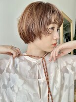 フィルムス 千葉(FILMS) くびれヘア/アプリコットオレンジ/ハイライトカラー/レイヤー