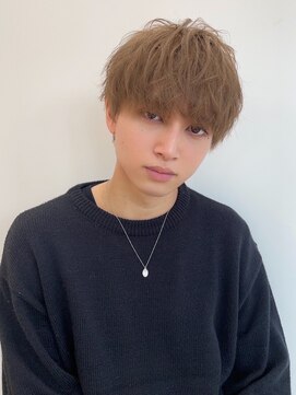 ツーダブル 大阪西梅田(WW.. ) メンズマッシュパーマツイストスパイラルパーマニュアンスパーマ