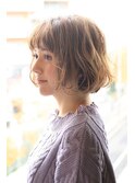 ミルクブラウン/ダークパープル/ナチュラルショート/夏/上尾