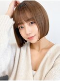 20代30代40代大人可愛いハンサムショートミルクティハイトーン