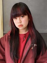 キャロルガーデンズ ボコカ 表参道(Carroll Gardens bococa)&nbsp;インナー/レッド/暖色/ブリーチカラー