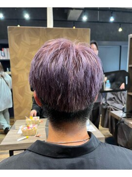 シャインヘアフラッペ 新百合ヶ丘2号店(Shine hair frappe) パープルカラー