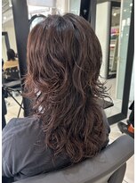 アクアオモテサンドウ(ACQUA omotesando)&nbsp;＊くびれミディアムウルフパーマレイヤーロングウルフパーマヘア