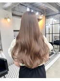 Steelo &nbsp;ハニーベージュ×ロングくびれレイヤー