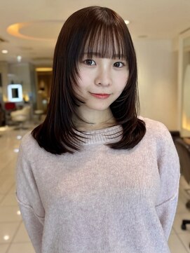 ヤヨイブレインズフェアリー(YAYOI BRAINS fairy) Aラインシルエットのミディアムレイヤー☆