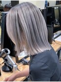 似合わせカットメルティカラーホワイトブロンド_ba454621