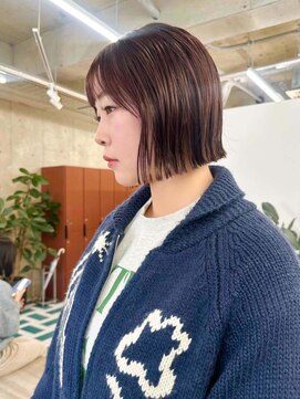 ノエ(noe) 着物/メルティカラー/似合わせカット/ウェーブミディアム/栄c1