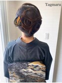 和装ヘアセット☆抱き合わせアレンジ☆