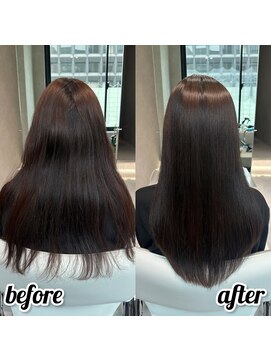 ルミス 銀座(Lumis) 大人かわいいくびれ鎖骨レイヤーミディアム20代30代40代50代