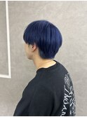 韓国スタイル/ブルー/髪質改善/熊本/上通り/並木坂