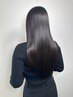 【極上ケア】艶髪再生トリートメント＋デザインカット ￥10,980