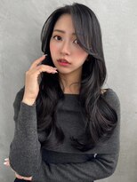 ソヨン 金沢店(SOYON) 《SOYON》暗髪 うる艶 ダークグレージュ