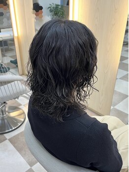 ゼル 仙川(ZELE)の写真/ヘアサプリメントとコスメ系パーマでダメージレスの思わず触りたくなるふんわり感たっぷりスタイルの完成♪