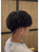 エッジ(EDGE)&nbsp;大分メンズ刈り上げマッシュツイストスパイラルパーマ