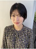 シースルーバングショート
