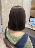 うねりを整える髪質改善ボブ