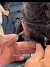 羽エクステ　リペア
