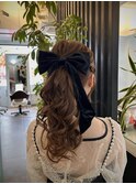 ヘアセット/ヘアアレンジ/結婚式参列ヘア