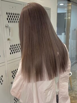 リムレスバイサンク 万代 新潟駅(LIMLESS by cinq) ミルクティーベージュピンクベージュラベンダーベージュカラー