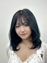 エゴ 池袋(EGO) ブロンドに落ちる黒/ブリーチ必須/フェイクブラック