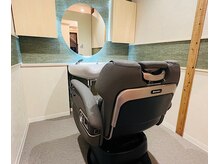 銀座八の雰囲気（落ち着いた和モダン個室<理容室>でリラックスと清潔感を。）