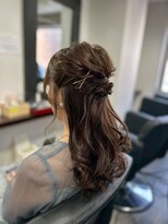 スタジオプレシャス ハーフアップ