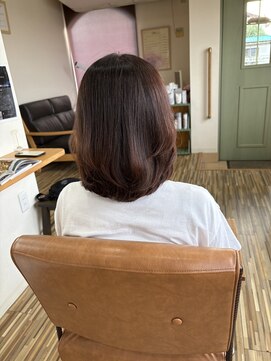 50代×髪質改善カラー