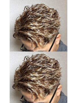 岡山/ラルフカール/ハイライト/センターパート