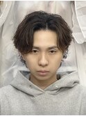 ニュアンスサーフカールパーマルーズパーマラルフサーフシャギー