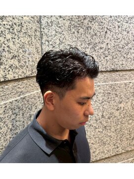 ヘアモード キクチ 銀座店 ツーブロックパーマスタイル