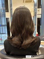 アピッシュ(apish 並木通り)&nbsp;コテ巻き風パーマ/伸ばしかけパーマ/ミディアムパーマ/くびれ