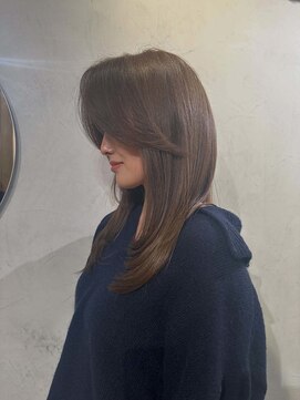 トクヤマサロンニューヨーク(TOKUYAMA SALON NEW YORK) 海外風重めレイヤースタイル
