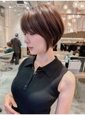 □大人ガーリー/似合わせカット/ショートボブ30代40代50代錦糸町