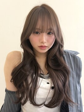 ベル 表参道Terrace(Belle) ハイレイヤーウルフハッシュカットモカブラウンミルクブラウン