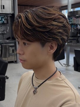 エルマーク 和歌山(L-MARK) フェザーパーマ/シャドウパーマ/ニュアンスパーマ/men's/眉毛c